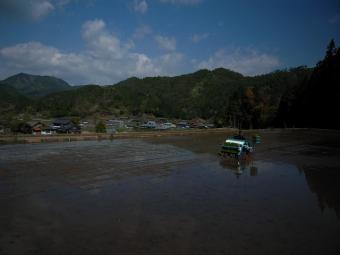 山間部の新鮮村