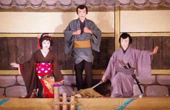 小学生の三人吉三巴白波